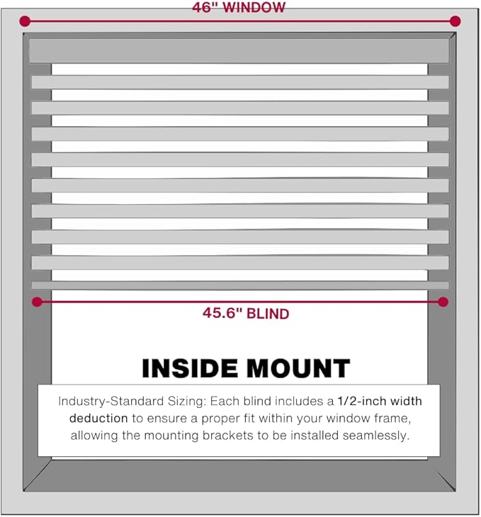 LOTUS & WINDOWARE Cordless Mini Blind, Window Blinds - Image 7