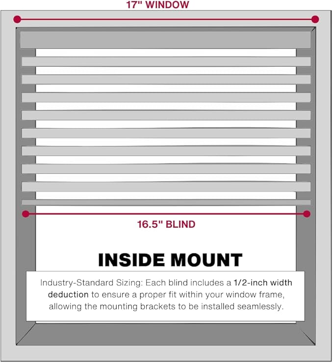 LOTUS & WINDOWARE Cordless Mini Blind, Window Blinds - Image 4