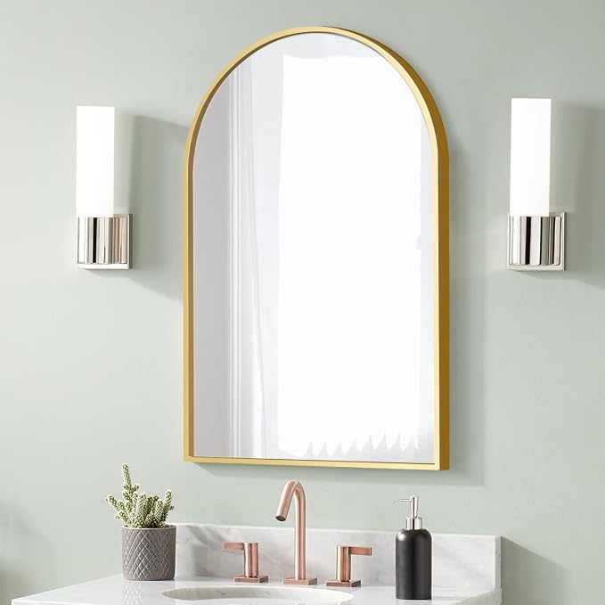 Arched Wall Mirror, Living Room, Hang Vertical or Horizontal - Image 3