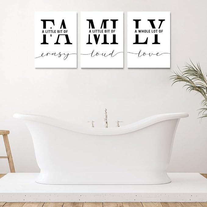 GUBIYU Family Wall Decor Set of 3 - Image 4