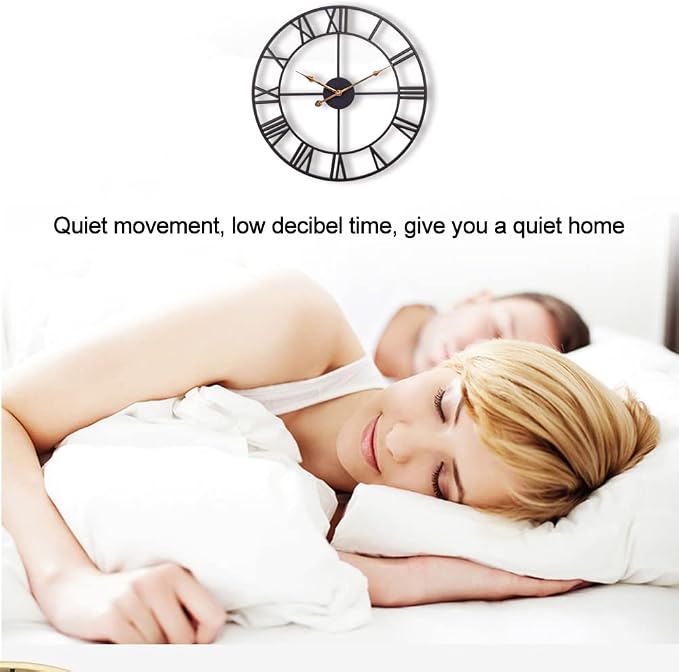 Large Industrial Wall Clock - Image 7