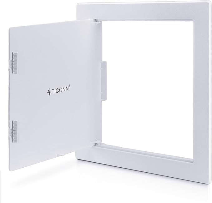 TICONN Access Panel for Drywall, 14 x 14 Inch ABS Plastic Wall Hole Cover by TICONN