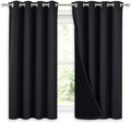 NICETOWN Truly Blackout Curtains 54 inches Length, 2 Thick Layers Completely by NICETOWN