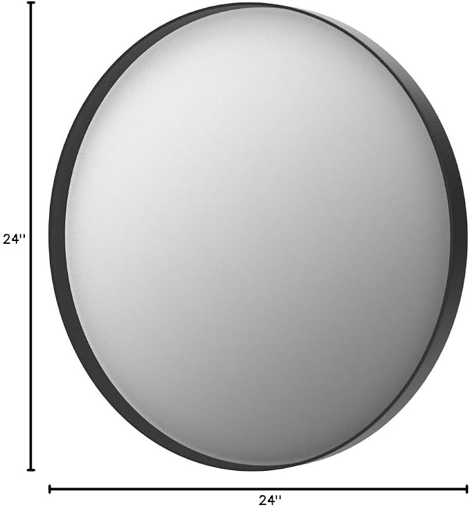 24 Inch Round Bathroom Mirror - Image 9