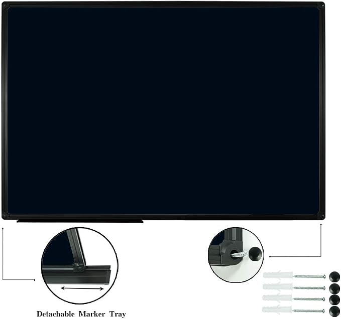 JILoffice Magnetic Chalkboard/Black Board 36 x 24 Inch, Best Choice - Image 2