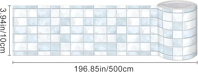 HOMETITUTE Wallpaper Border Peel and Stick Decorative Wall Trim Self Adhesive - Image 3