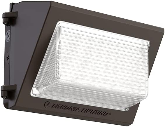 Lithonia Lighting 13" LED Wall Pack Outdoor Light Fixture, 3-Way Selectable CCT by AcuityBrands