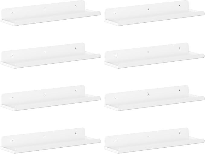 Lifewit Floating Shelves for Bathroom, Acrylic Wall Organizer for Perfume by Lifewit
