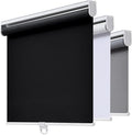 AOSKY Cordless Roller Shades Blackout Blinds by AOSKY