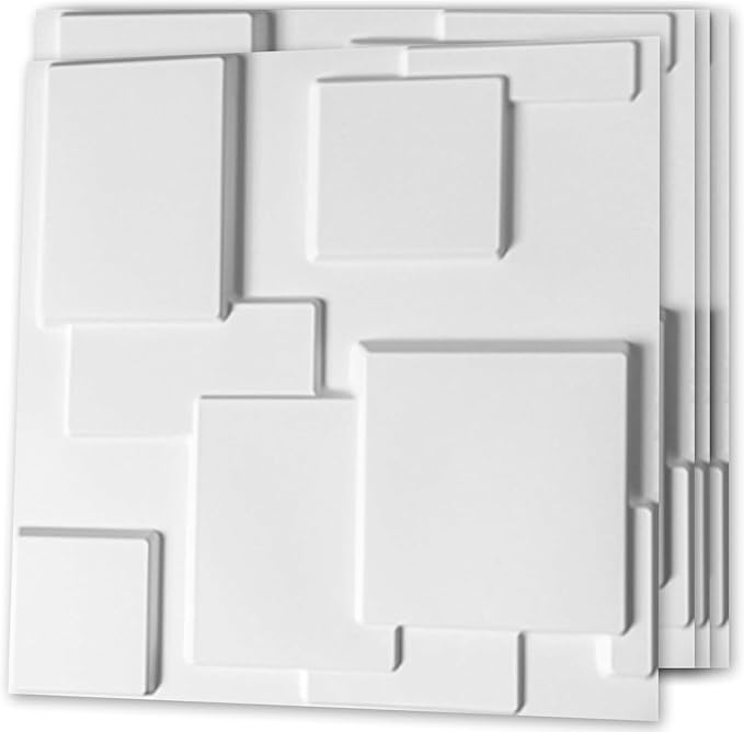 Art3d Decorative 3D Wall Panel, 32 Sq.FT PVC Interior Wall Decor by Art3d