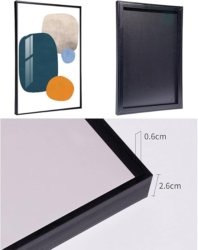 MPLONG Aesthetic Wall Art Large size 24" x 32" x 3 Panels Of Framed Decorative - Image 5