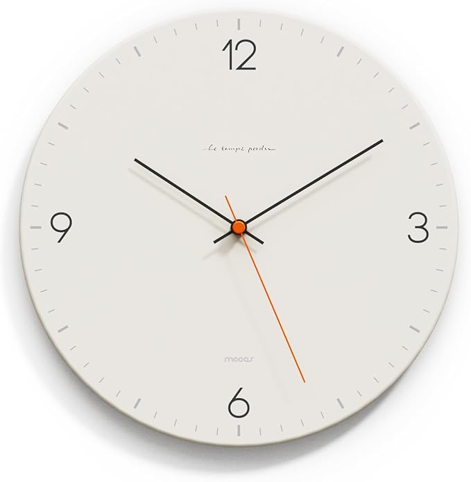 mooas Flatwood Wall Clock by mooas
