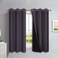 NICETOWN 100% Blackout Curtains 45 inches Long, 1 Pair, 42 inches Width Each by NICETOWN