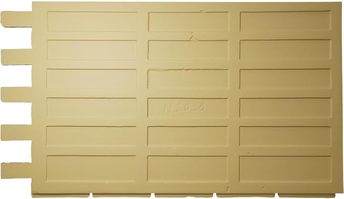 EverStone Aged Brick Faux Brick Panel, 46 7/8"W x 27"H x 1 1/4"D, Burnished Red - Image 5