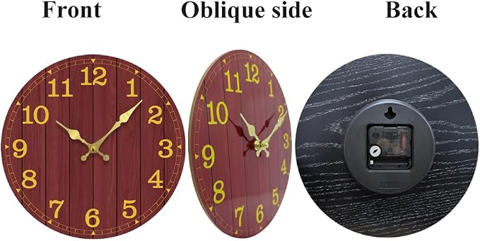 Wall Clock, Modern Wall Clocks Battery Operated, Silent Non Ticking Clock - Image 4
