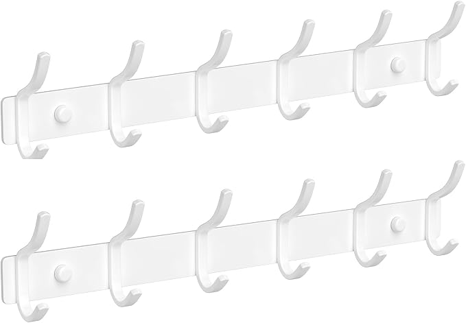 GWAAZXGZ White Wall Mounted Coat Rack by GWAAZXGZ