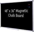 36 x 48 Inch School Large Black Chalkboard by DexBoard