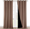 NICETOWN Full Shading Curtains 90 inches Long 2 Panels Set by NICETOWN