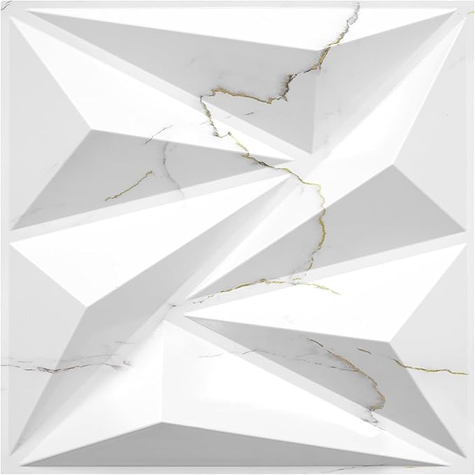STICKGOO 33 Pack 3D Wall Panels by STICKGOO
