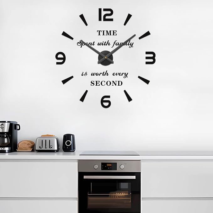 VANGOLD Wall Clock Oversized Wall Clocks - Image 9