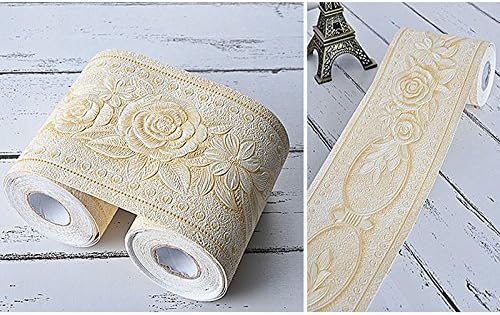 Creation Core 4.2x196.8 Waterproof Wallpaper Border 3D Pattern Wall Decor - Image 3