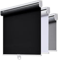 AOSKY Cordless Roller Shades Blackout Blinds by AOSKY