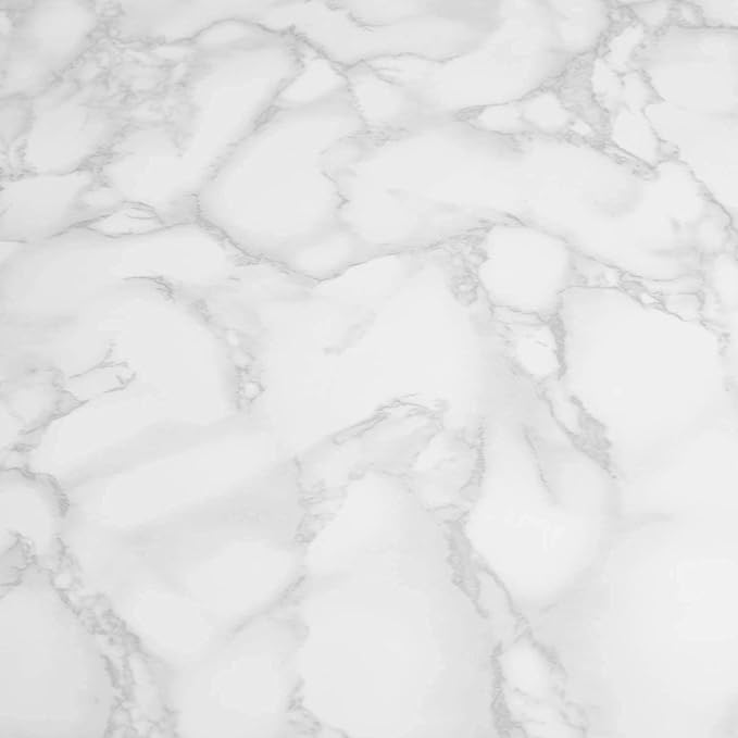 Art3d 120"x17.3" Self-Adhesive Wallpaper, Peel and Stick Grey Marble Paper - Image 8