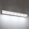 IZORRO LED Modern Bathroom Lights Fixtures, Matte White Acrylic Wall Lighting by IZORRO