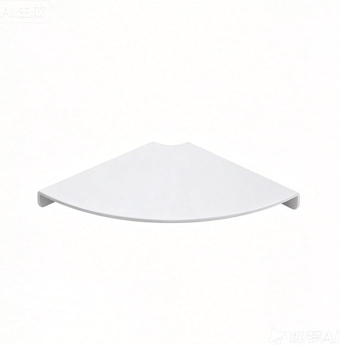 Corner Floating Shelf, 3.0mm Aluminum Alloy Corner Shelves Wall Mounted - Image 4