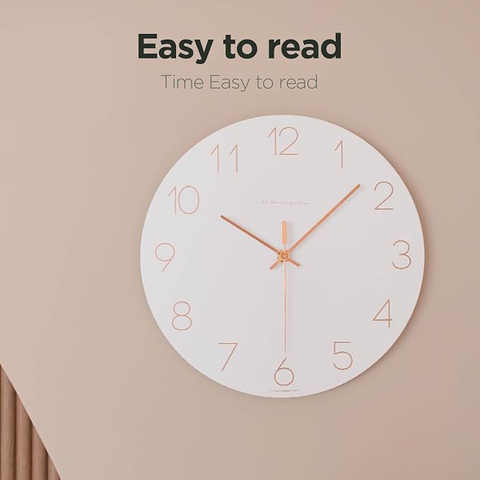 mooas Flatwood Wall Clock - Image 6