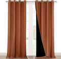NICETOWN Full Shading Curtains 90 inches Long 2 Panels Set by NICETOWN