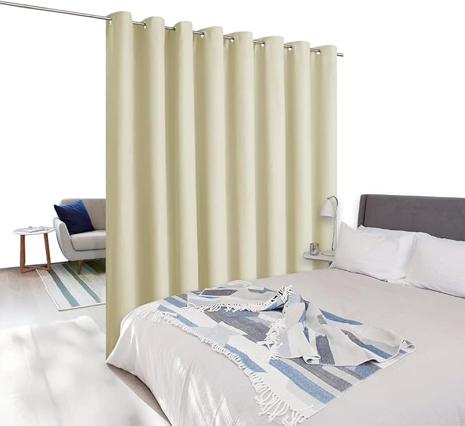 NICETOWN Room Dividers Curtains Screens Partitions, Premium Heavyweight Laundry - Image 8