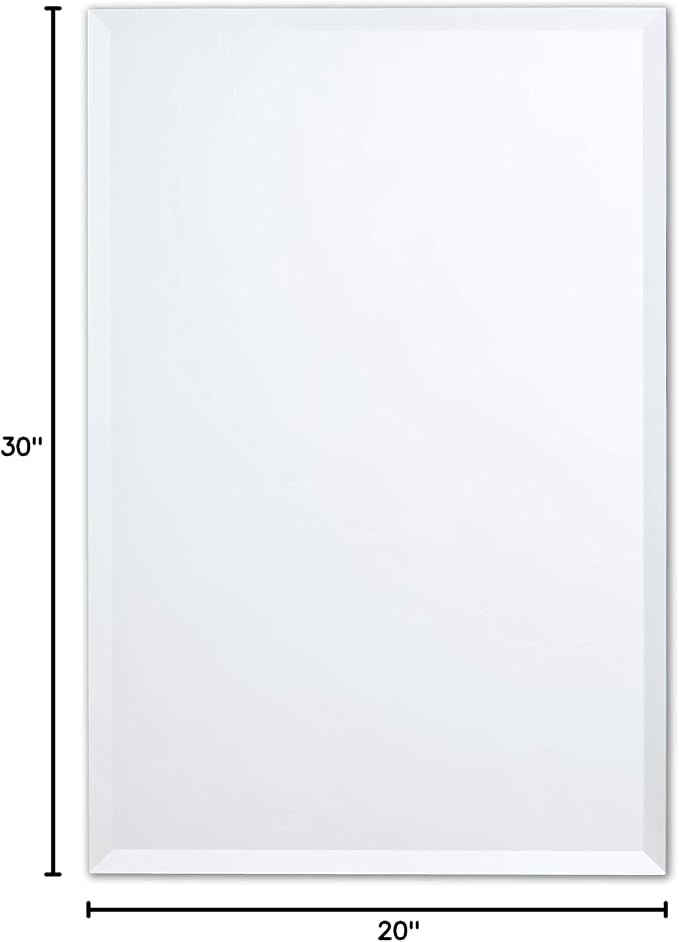 Better Bevel Frameless Rectangle Mirror - Image 10