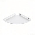 Corner Floating Shelf, 3.0mm Aluminum Alloy Corner Shelves Wall Mounted by YUjieSTC
