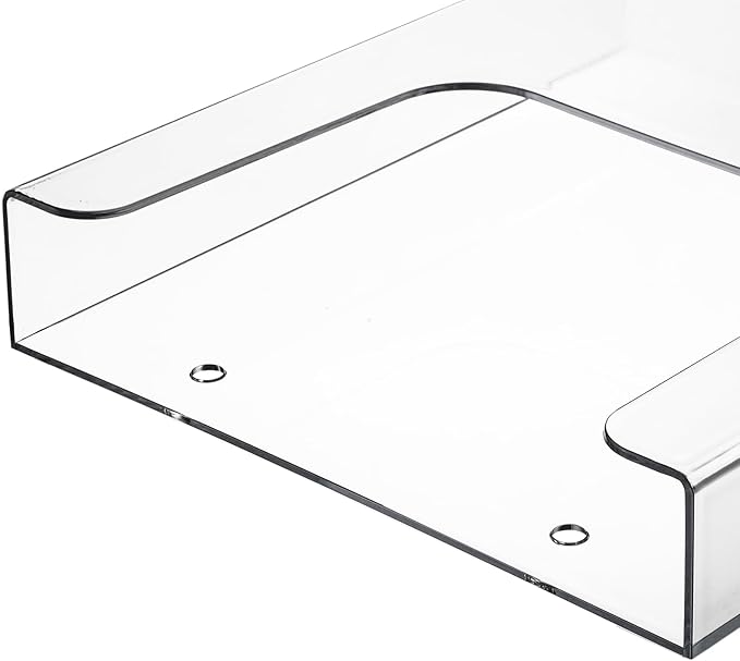 3 Pack Acrylic Brochure Holder, 8.5 x 11 Inch Brochure Holder Wall Mount - Image 4