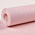 Cohoo Home Silk Pink Wallpaper Peel and Stick Contact Paper Pink Textured Silk by CohooHome