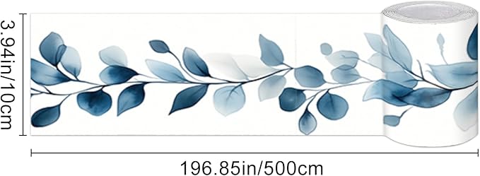 HOMETITUTE Wallpaper Border Peel and Stick Self Adhesive Decorative Wall Trim - Image 3