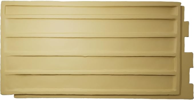 EverStone Cascade Faux Stone Panel, 48 5/8"W x 24 3/4"H x 1 1/4"D, Desert Sand - Image 5