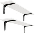 DINZI LVJ Long Wall Shelves, 31.5 x 7.9 x 6.1 Inches, Easy-to-Install, Large by DINZILVJ
