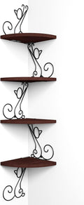Alsonerbay Corner Shelf Wall Mount, 4 Tier Floating Shelves by Alsonerbay