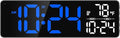 Large LED Digital Wall Clock by DigitalClocks