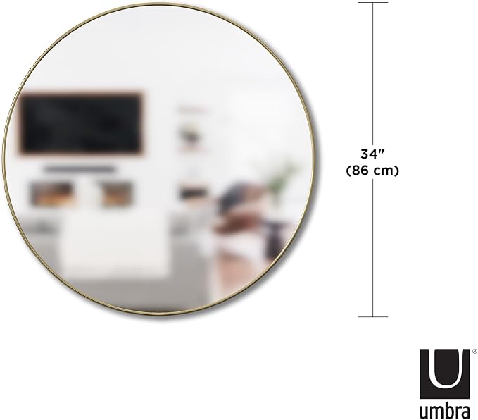 Umbra Hubba Round Wall Mirror - Image 5