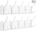 Kuhome 2pcs Coat Rack Wall Mount Coat Hooks Wooden Hat Rack by Kuhome