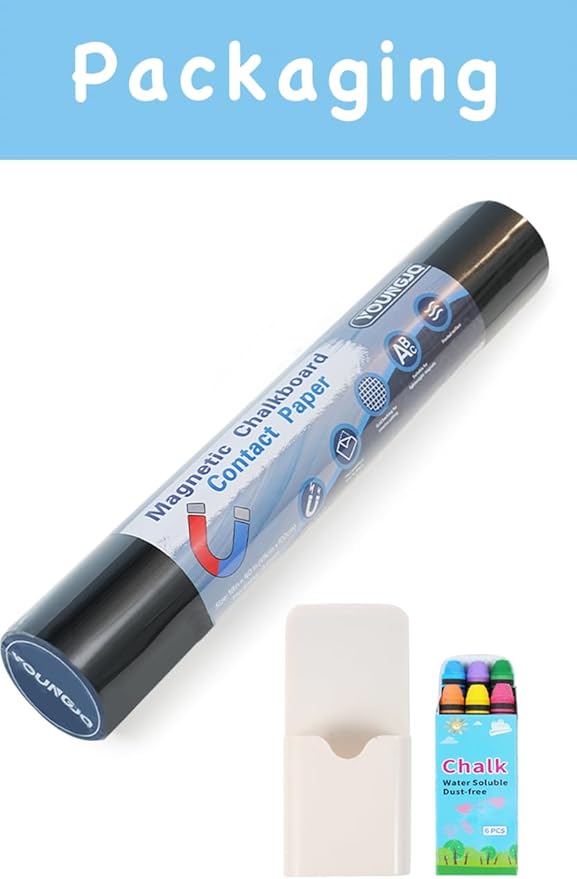 YOUNGJQ Magnetic Chalkboard Contact Paper - Image 2