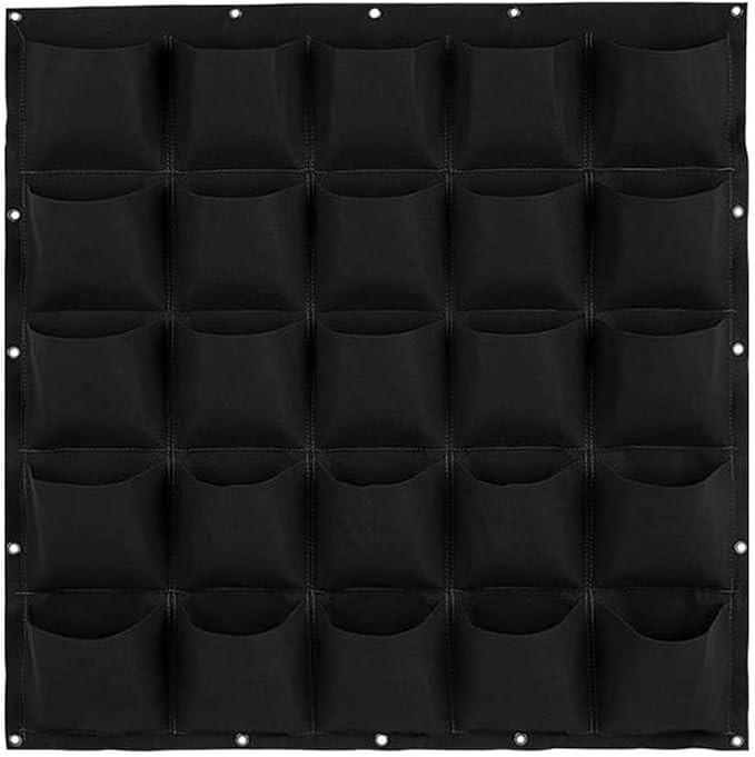 WFIST Vertical Hanging Planter Bag, Breathable Felt Wall Garden Planter - Image 7