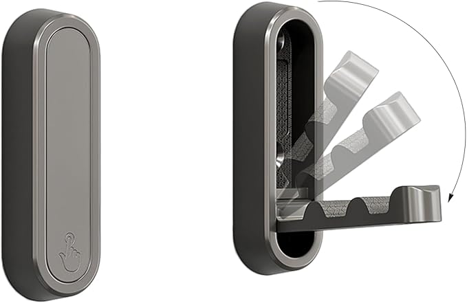 2PCS Foldable Wall Hooks, Flip Down Design by XSGTZMJ