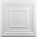 Art3d 48 Pack PVC Ceiling Tiles 24x24 Inches Waterproof Drop Ceiling Tiles/Wall by Art3d