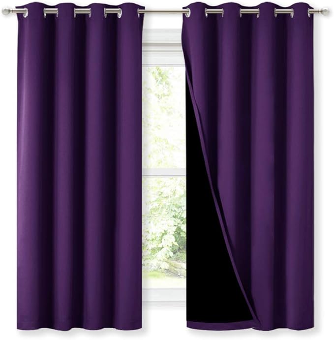 NICETOWN Extra Long Truly Blackout Drapes by NICETOWN