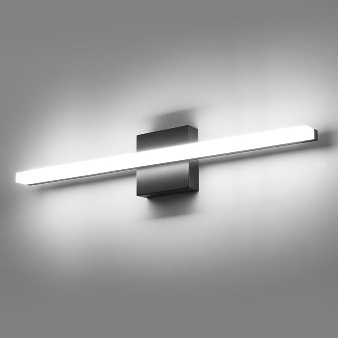 Combuh LED Bathroom Light Fixtures Over Mirror 24 Inch 14W, Modern IP44 Wall by Combuh