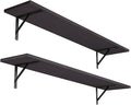 DINZI LVJ Long Wall Shelves, 39.4Inch Wall Mounted Shelves Set of 2, Extra by DINZILVJ
